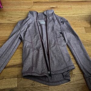 Purple athletic jacket, perfect for any athletic activity